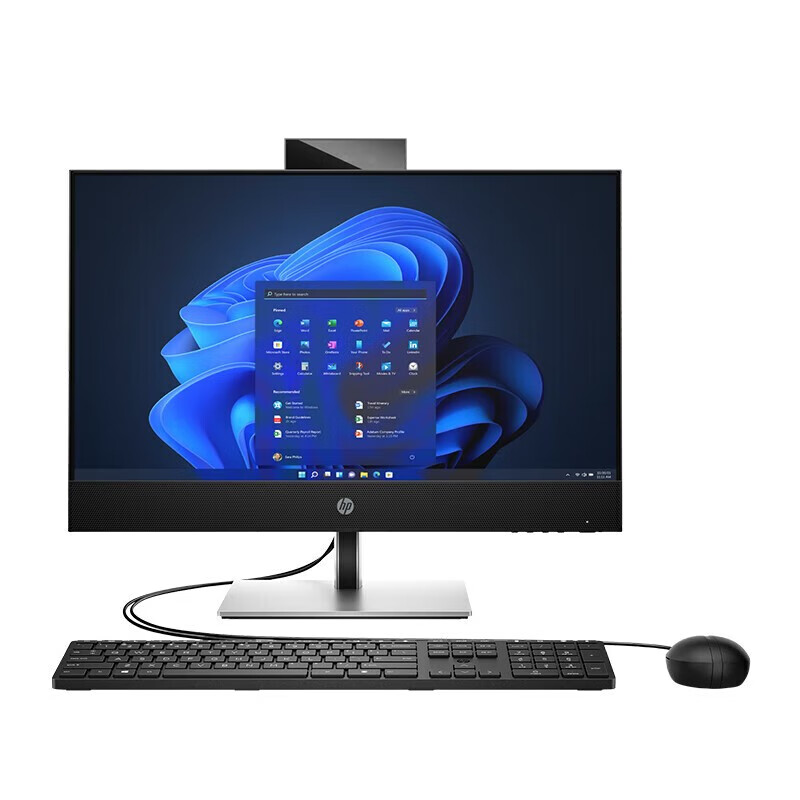 惠普(HP) ProOne 440G9 AIO 商用一体机台式电脑 23.8吋(i5-12500T/8G/256GSSD/WiFi+蓝牙/网络同传)(台)